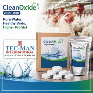 Clean Oxide - Poultry Water Disinfection Solution