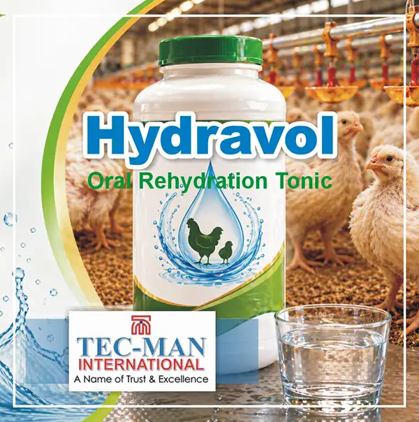 HYDRAVOL - Oral Rehydration Solution for Poultry